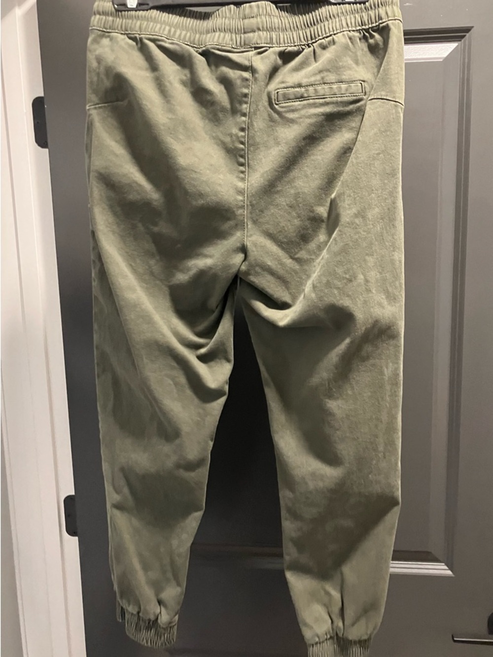 RDI Olive Utility Drawstring Waist Pants - Picture 2 of 9